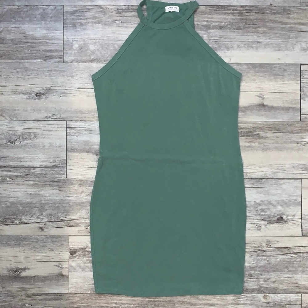 Sage Green Sleeveless Dress / Tunic